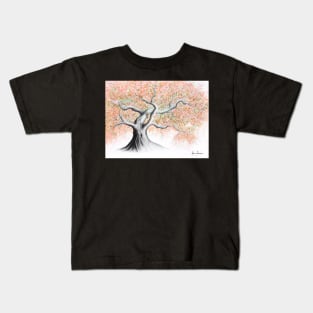 Sunshine Peach Tree Kids T-Shirt